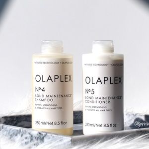 Olaplex SEALED shampoo and conditioner